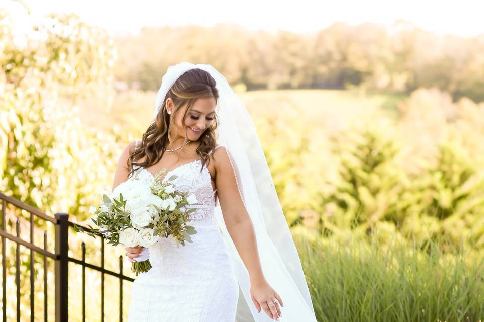 Gorgeous bride