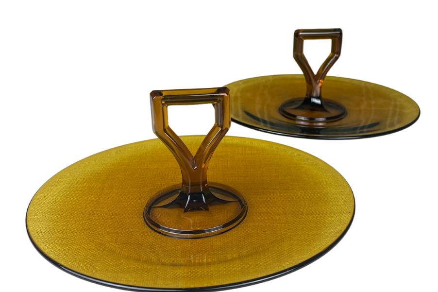 Amber Serving Trays