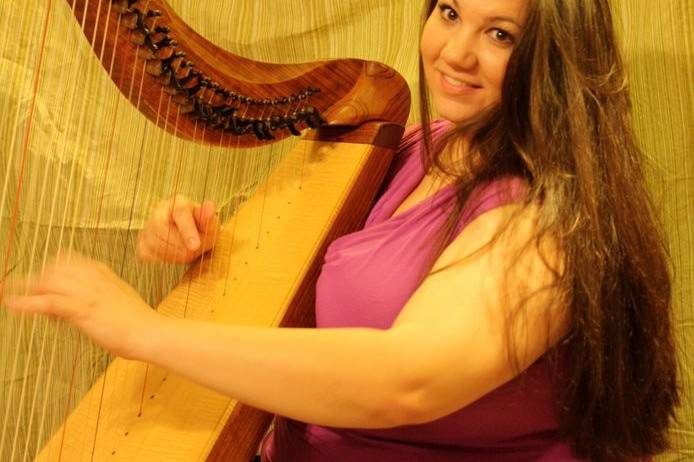Harpist and Soprano, Leah Jorgensen