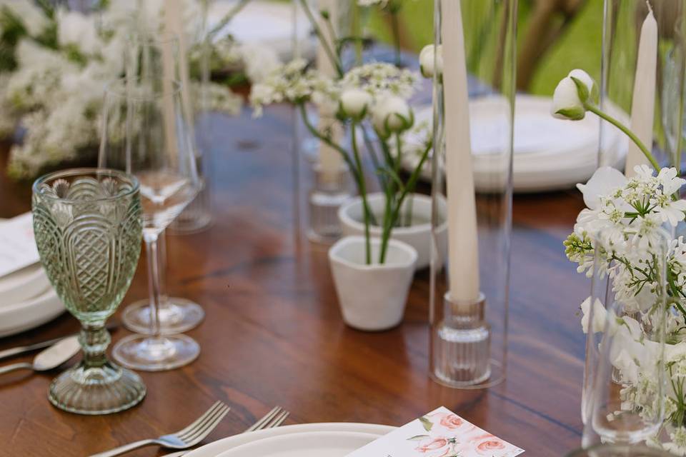 Wedding menus and fine dining