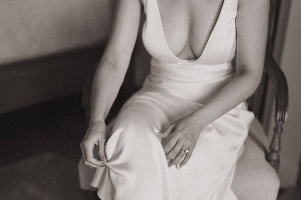 Bride Getting Ready