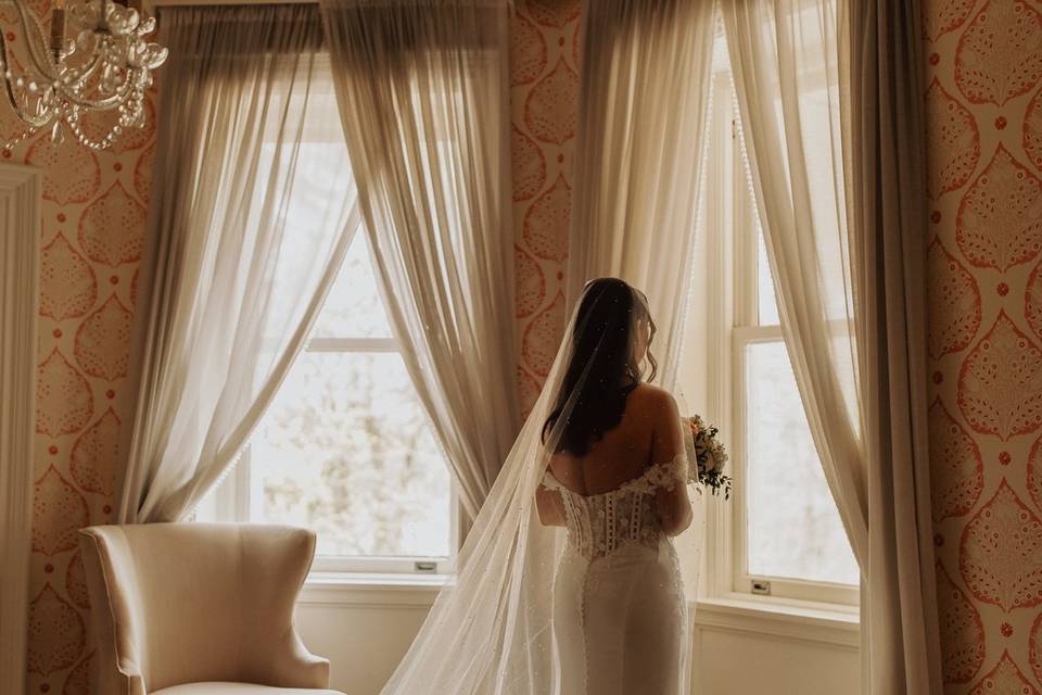 Bride Getting Ready