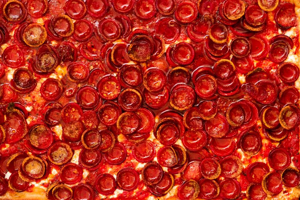 Spicy spring pepperoni
