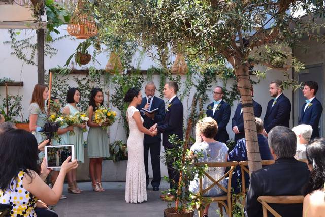 Outdoor wedding