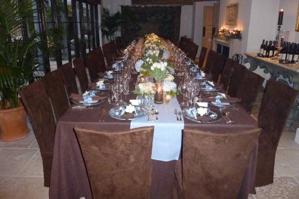 Long table set-up