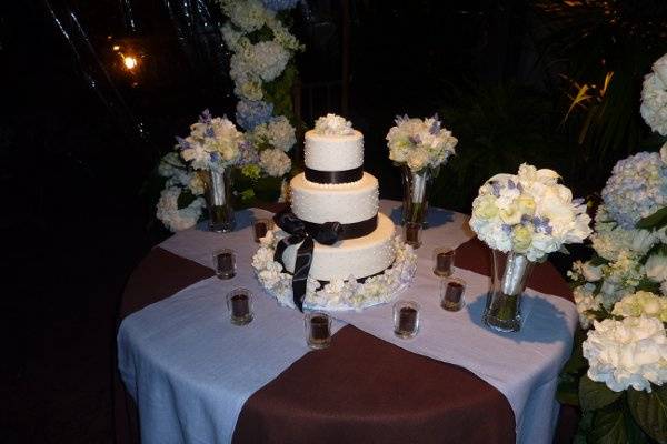 Wedding cake design and set-up