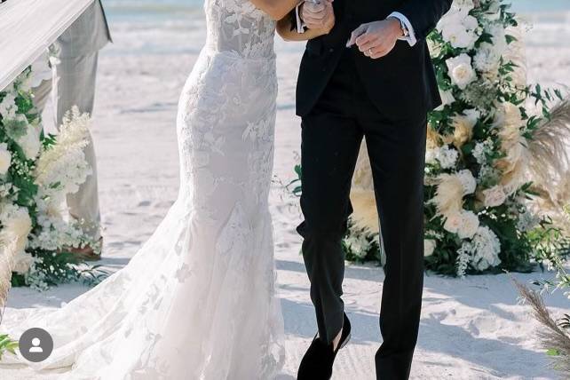 Beach Wedding Beauty