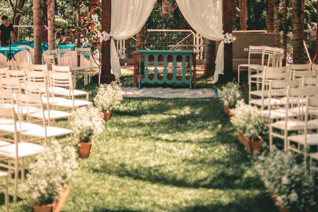 Ceremony setup