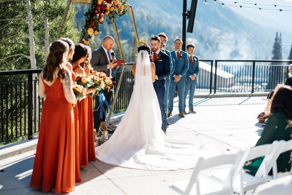 Snowbird Fall Wedding