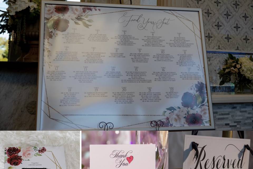 Wedding prints- complete set