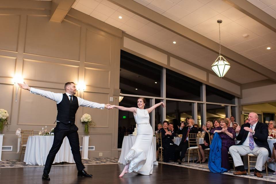 Epic first dance