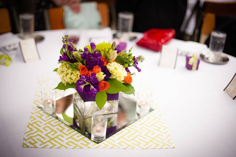 Flower centerpiece