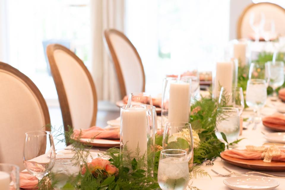 Summer garden wedding