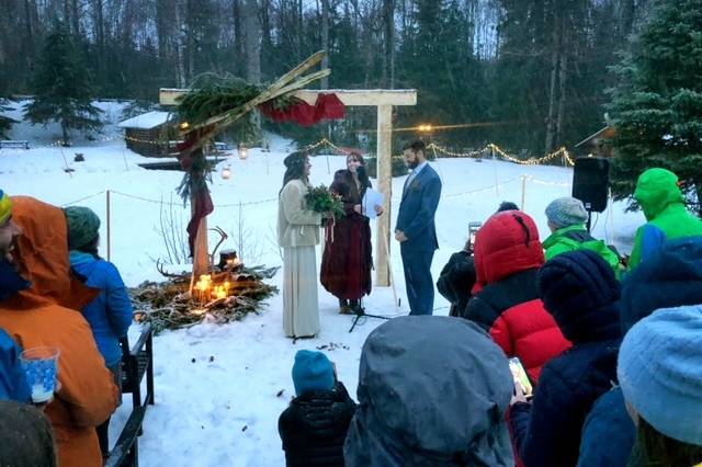 Outdoor ceremony