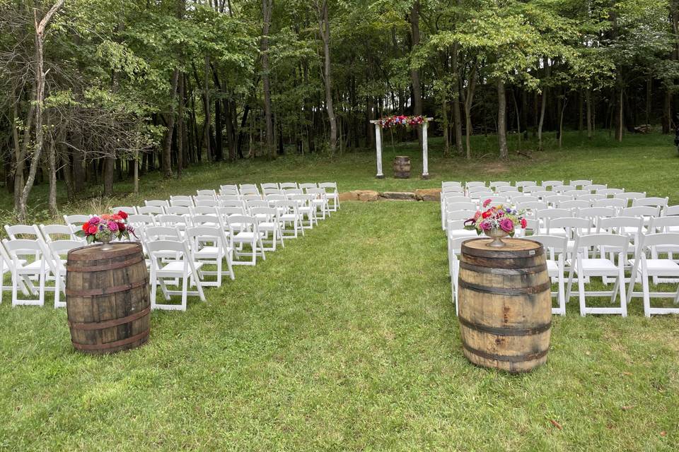 Wooded Cove Ceremony