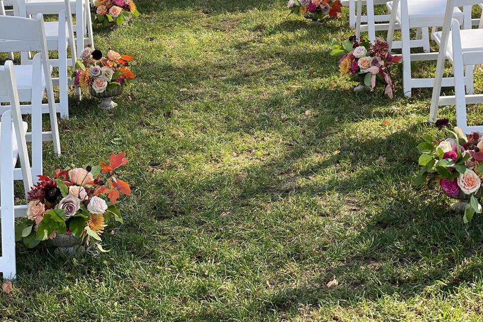 Jewel Toned Ceremony