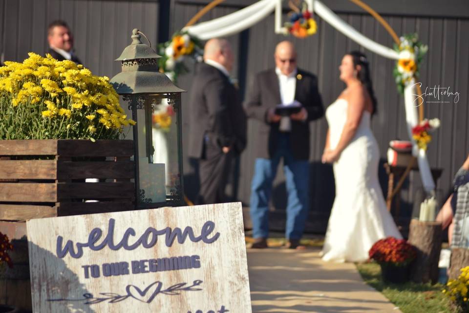 Barn Ceremony