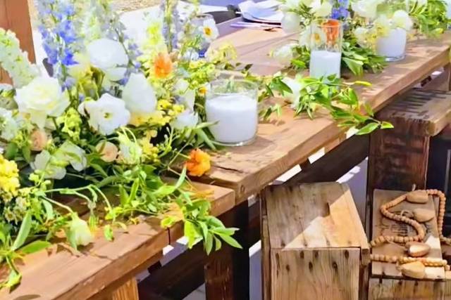 Pastel Tablescape