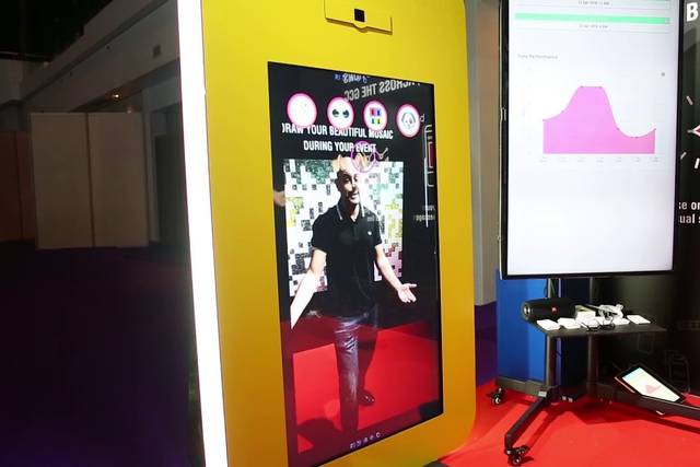 AR photo kiosk