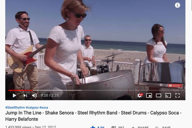 Steel rhythm store steel drum band