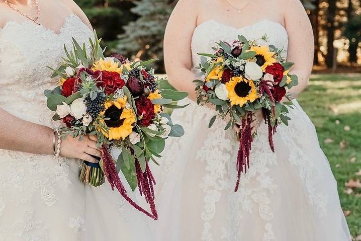 Rustic Fall Flowers