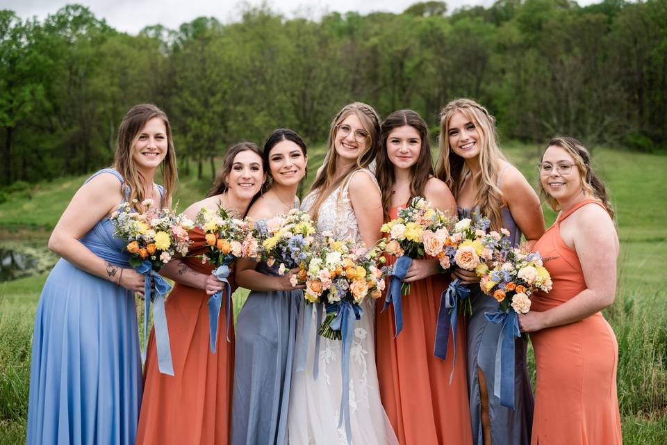 Ceremony floral accents