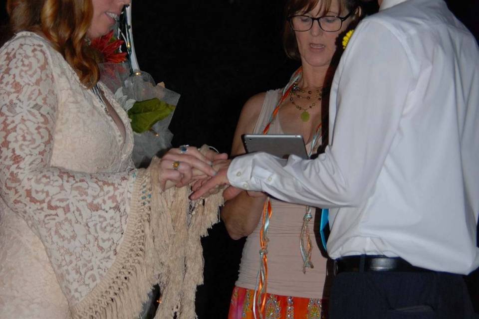 A beautiful hand fasting