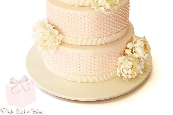 3 Tier Wedding Cake Gift Card Box (White Cake Box Only)*