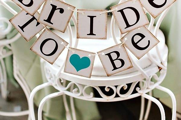 The bride-to-be chair