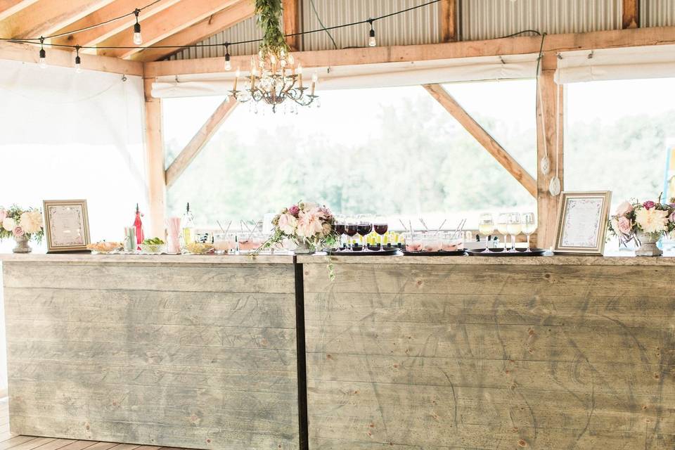 Hidden Vineyard Wedding Barn