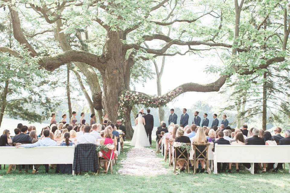 Hidden Vineyard Wedding Barn