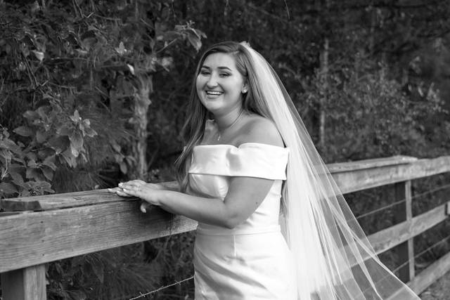 Smiling bride