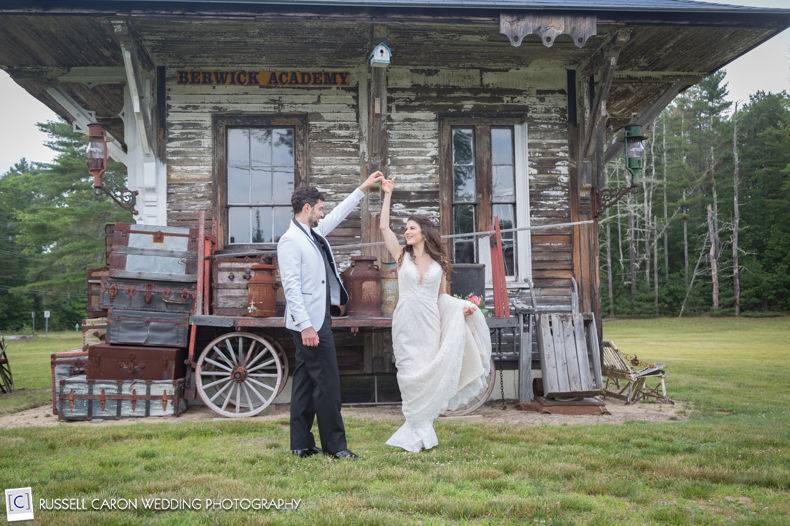 Creative couple portrait