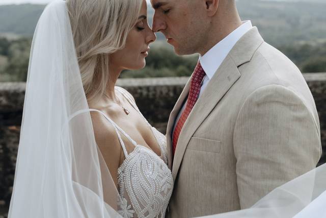 Our lovely bride and groom