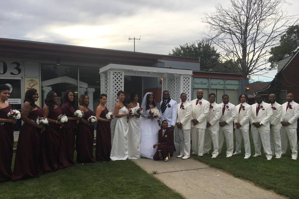 Menyatta Dye Wedding