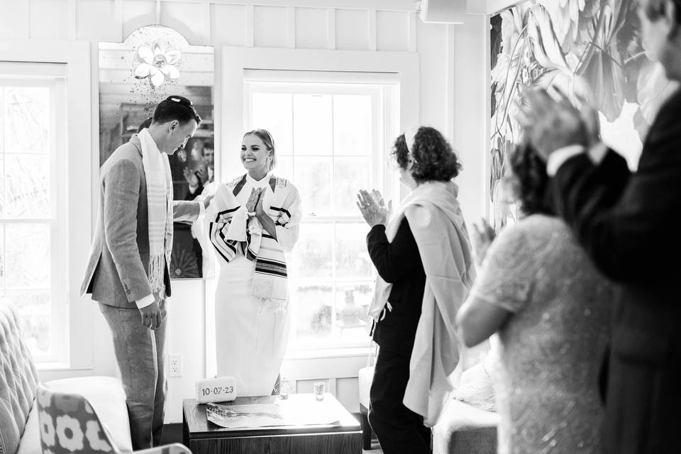 The Interfaith Ketubah signing