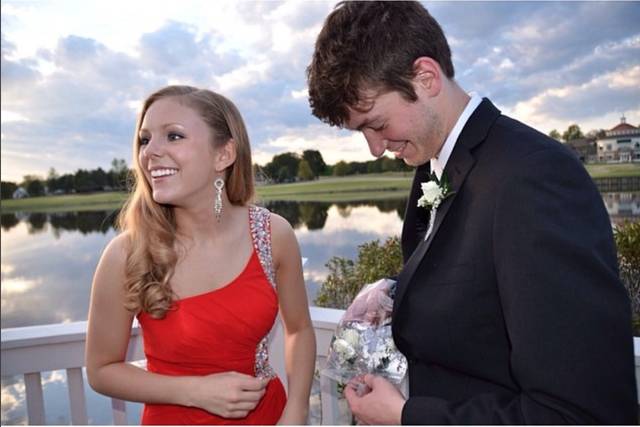 Overlooking the water