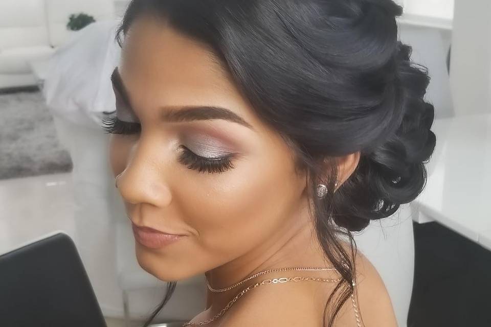 Wedding hair and makeup