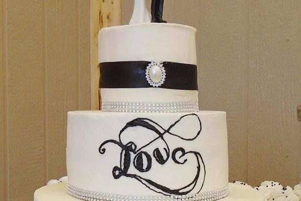 Multiple layered cake