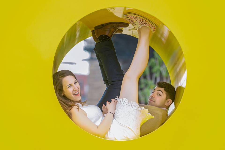 Nyc wedding photographer: nyc engagement photos