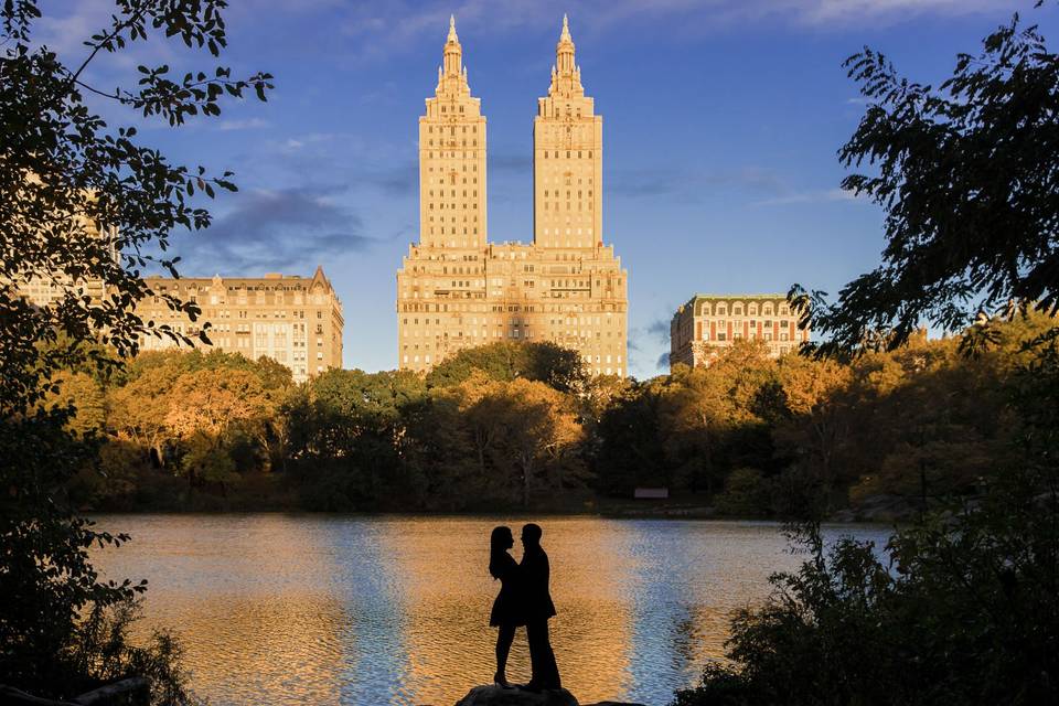 Nyc wedding photographer: nyc engagement photos in central park
