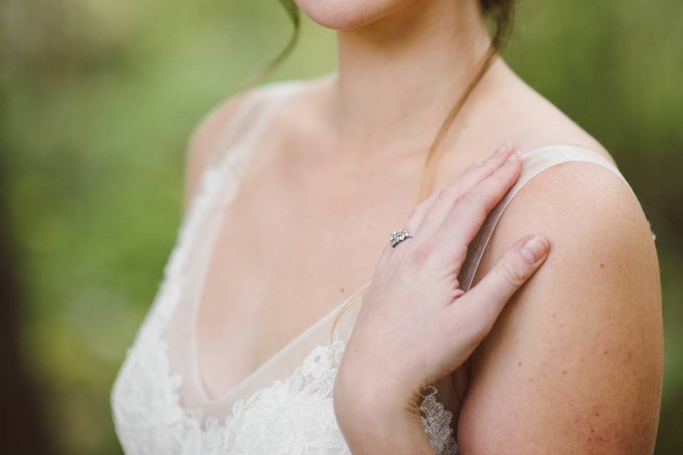 Bride's portrait