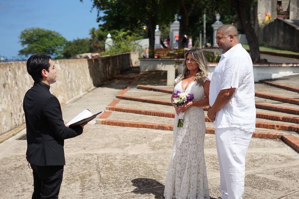 Wedding Officiant @ San Juan