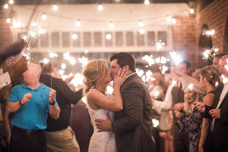 Sparkler celebration