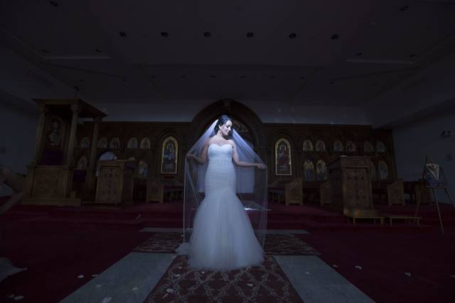 Bridal portrait