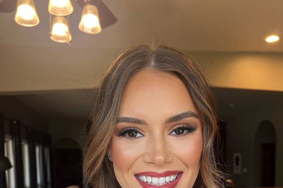 Bridal makeup
