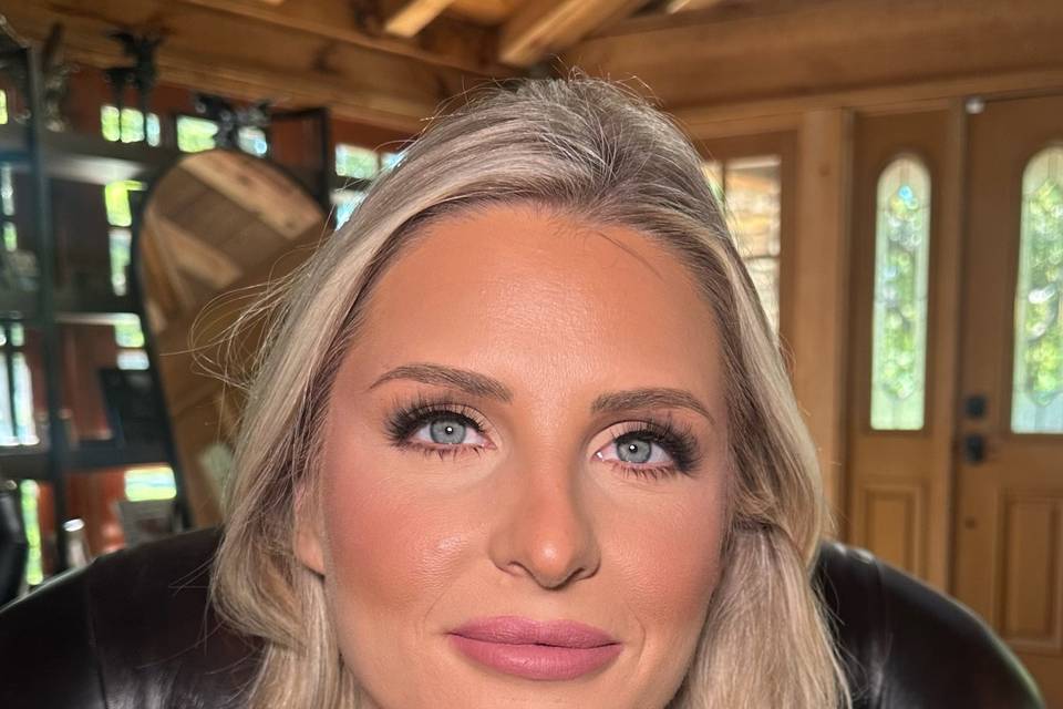 Bridal party makeup