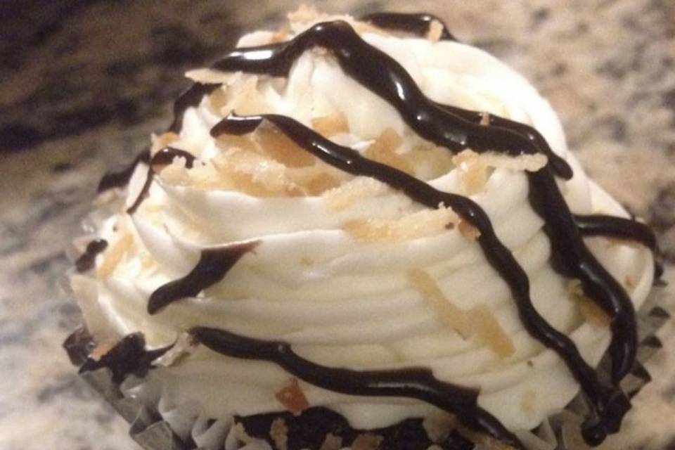 One Twisted Coconut Cupcake
