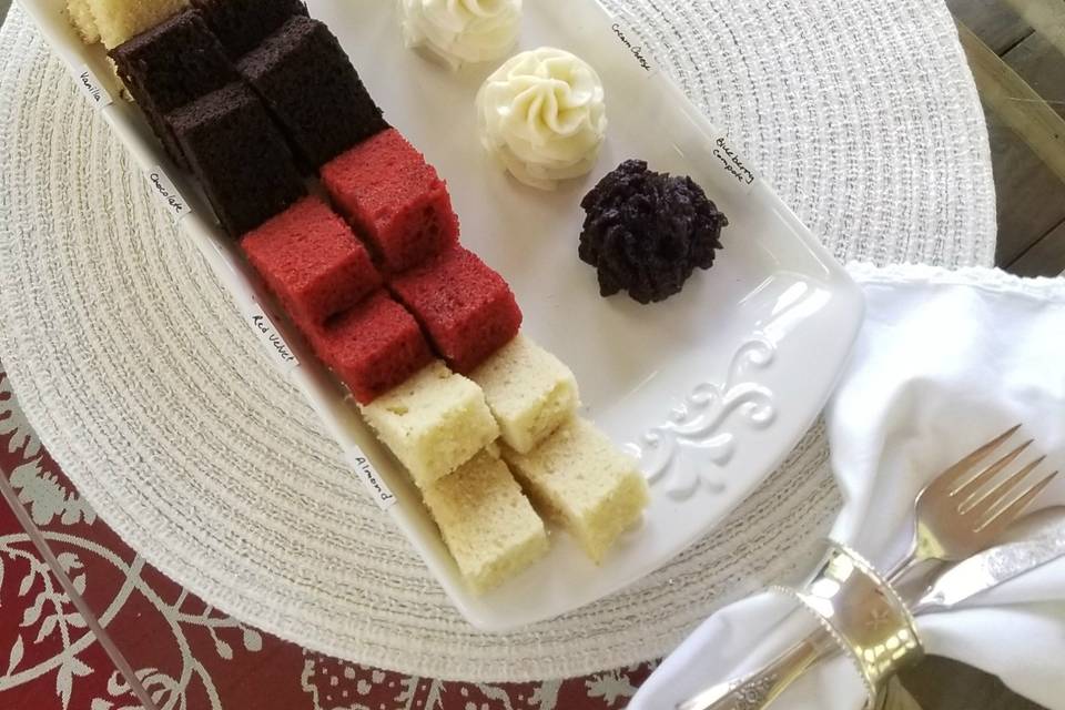 Wedding Cake Tasting