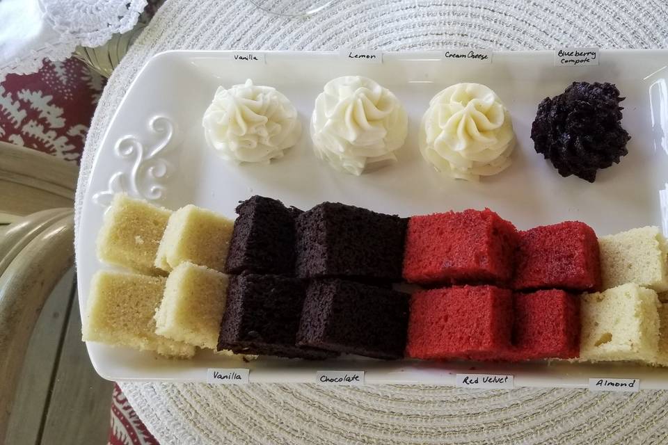 Wedding Cake Tasting